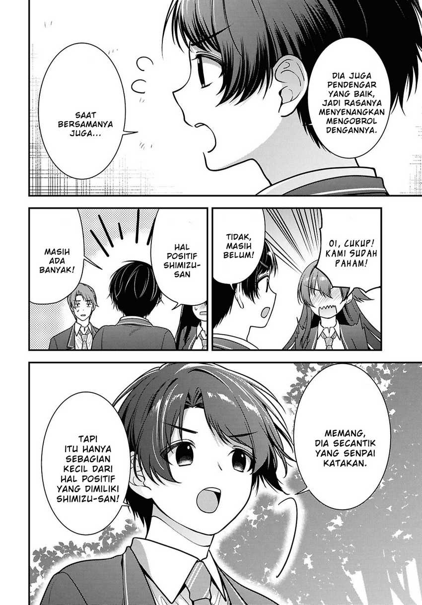 Tonari no Seki no Yankee Shimizu-san ga Kami o Kuroku Sometekita Chapter 09