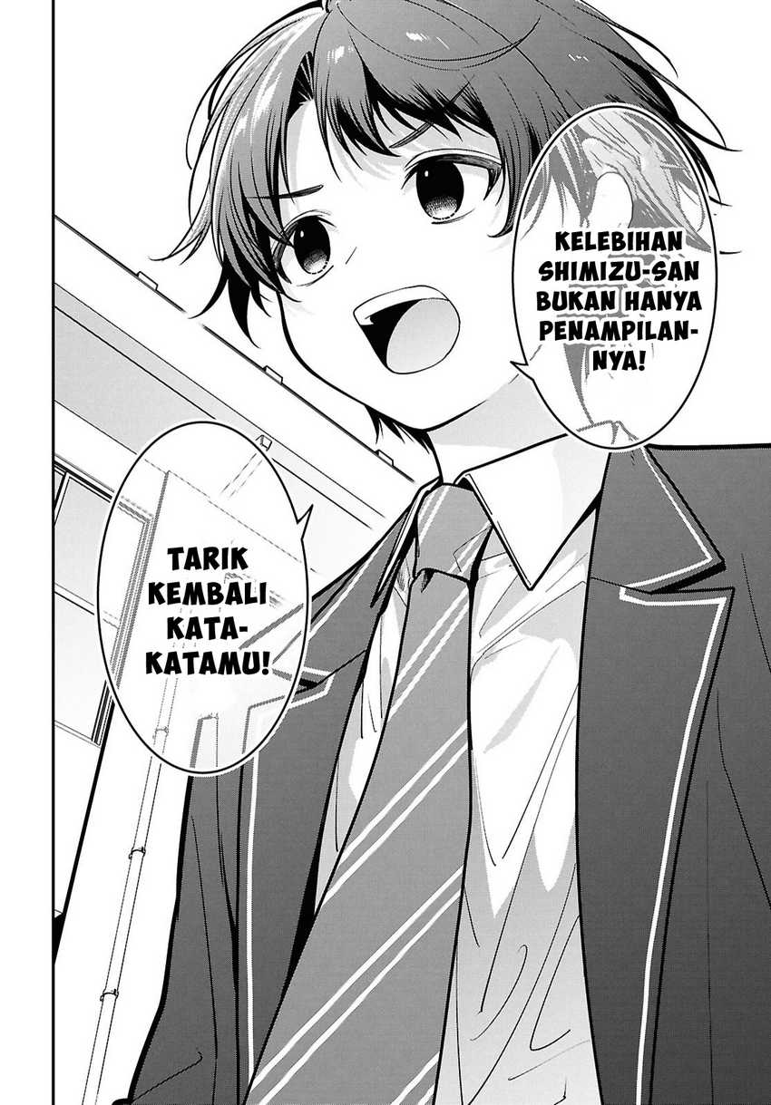 Tonari no Seki no Yankee Shimizu-san ga Kami o Kuroku Sometekita Chapter 09