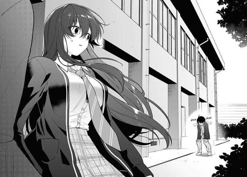 Tonari no Seki no Yankee Shimizu-san ga Kami o Kuroku Sometekita Chapter 09
