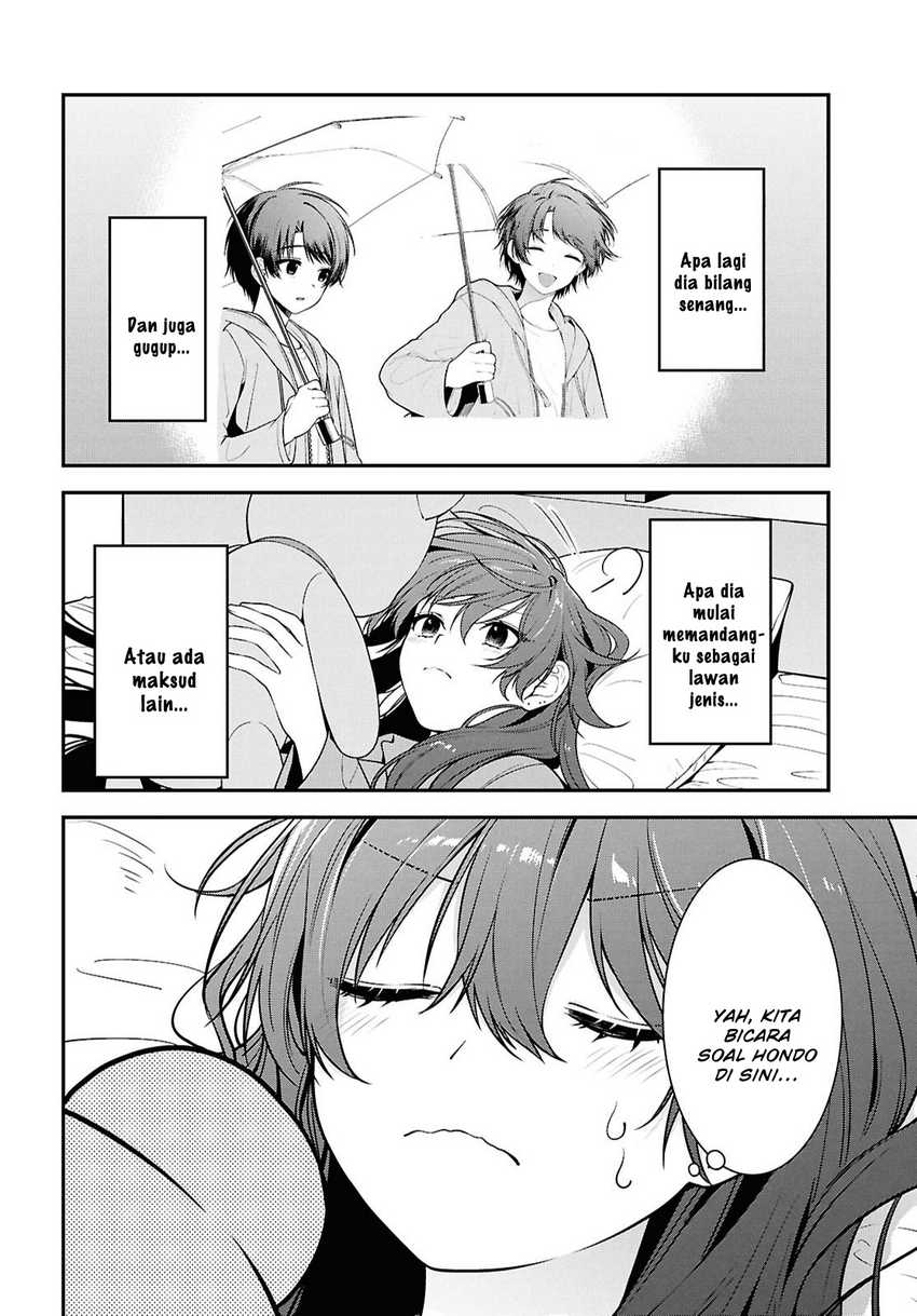 Tonari no Seki no Yankee Shimizu-san ga Kami o Kuroku Sometekita Chapter 09
