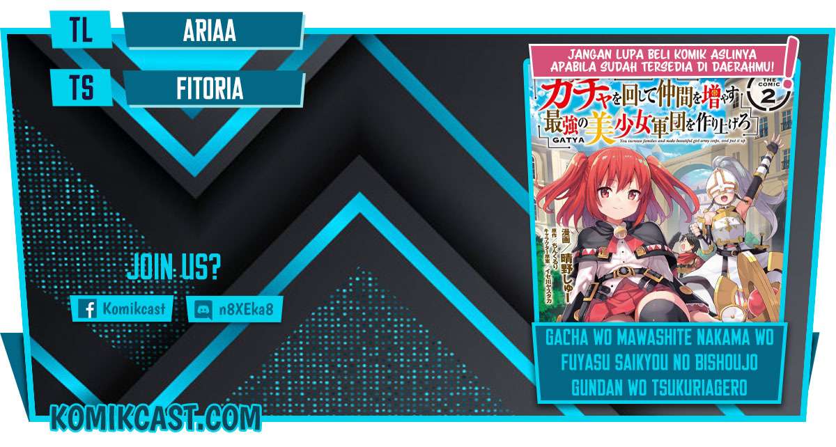 Gacha wo Mawashite Nakama wo Fuyasu Saikyou no Bishoujo Gundan wo Tsukuriagero Chapter 24