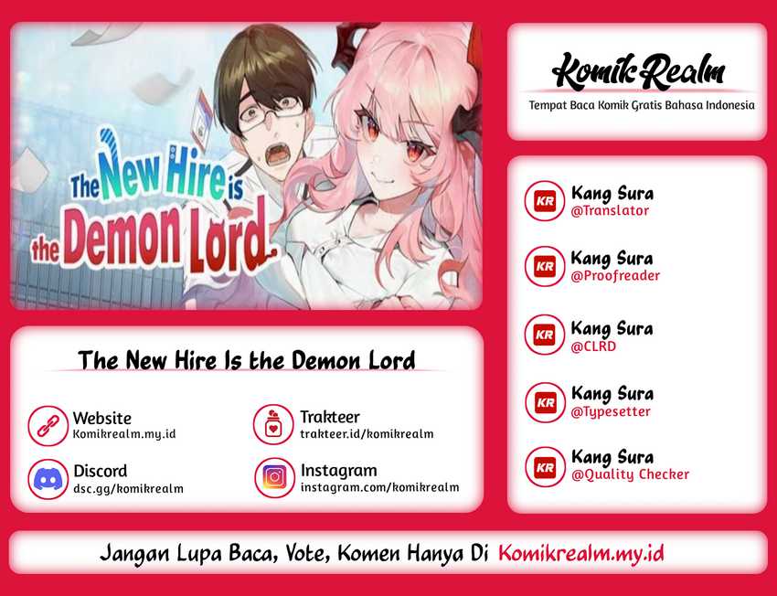 The New Hire Is the Demon Lord Chapter 01