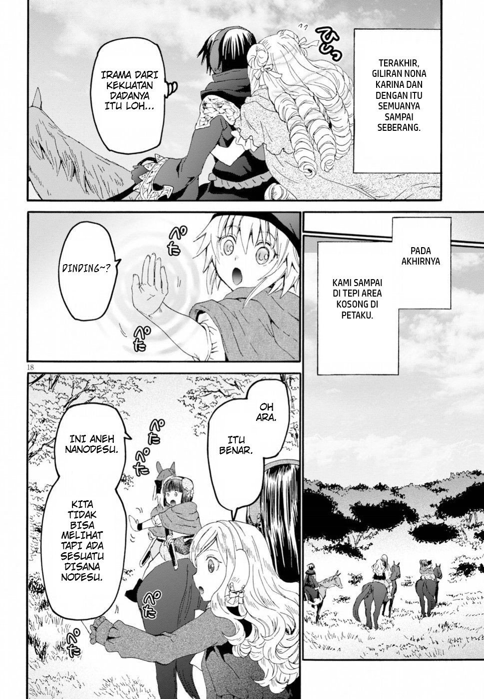 Death March kara Hajimaru Isekai Kyousoukyoku chapter 53 halaman 16
