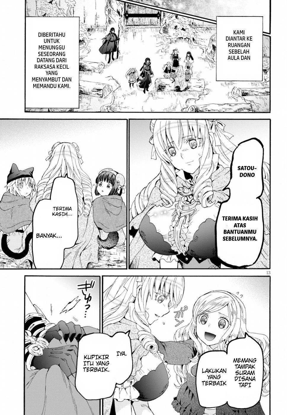 Death March kara Hajimaru Isekai Kyousoukyoku chapter 54 halaman 12