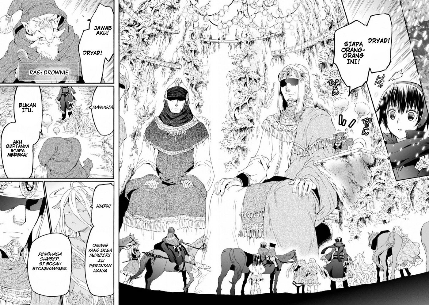 Death March kara Hajimaru Isekai Kyousoukyoku chapter 54 halaman 4