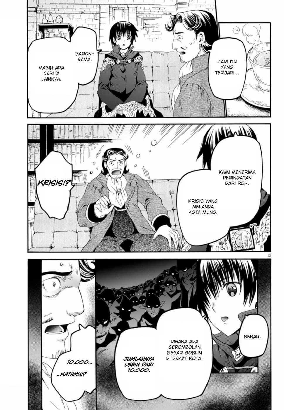 Death March kara Hajimaru Isekai Kyousoukyoku chapter 59 halaman 13