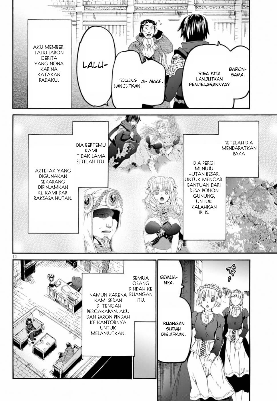 Death March kara Hajimaru Isekai Kyousoukyoku chapter 59 halaman 12