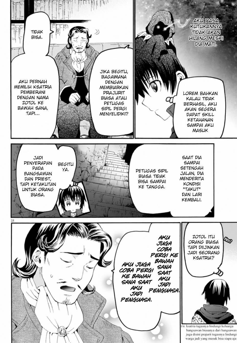 Death March kara Hajimaru Isekai Kyousoukyoku chapter 59 halaman 18