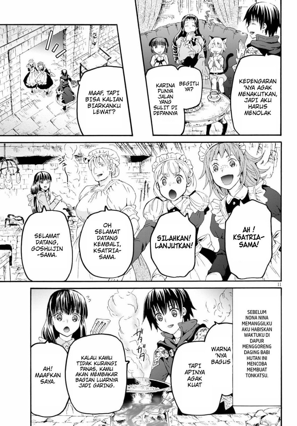 Death March kara Hajimaru Isekai Kyousoukyoku chapter 65 halaman 10