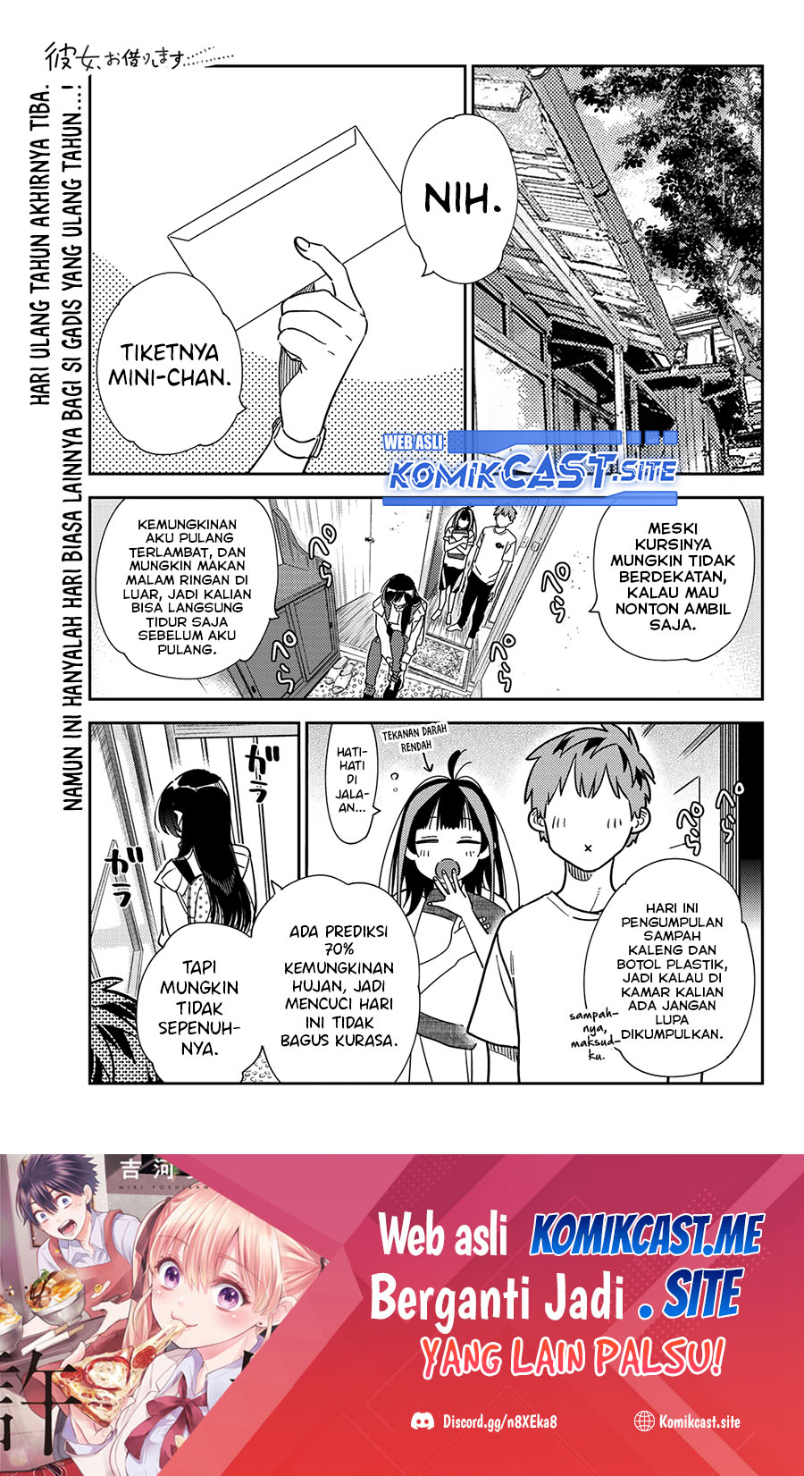 Kanojo Okarishimasu Chapter 265