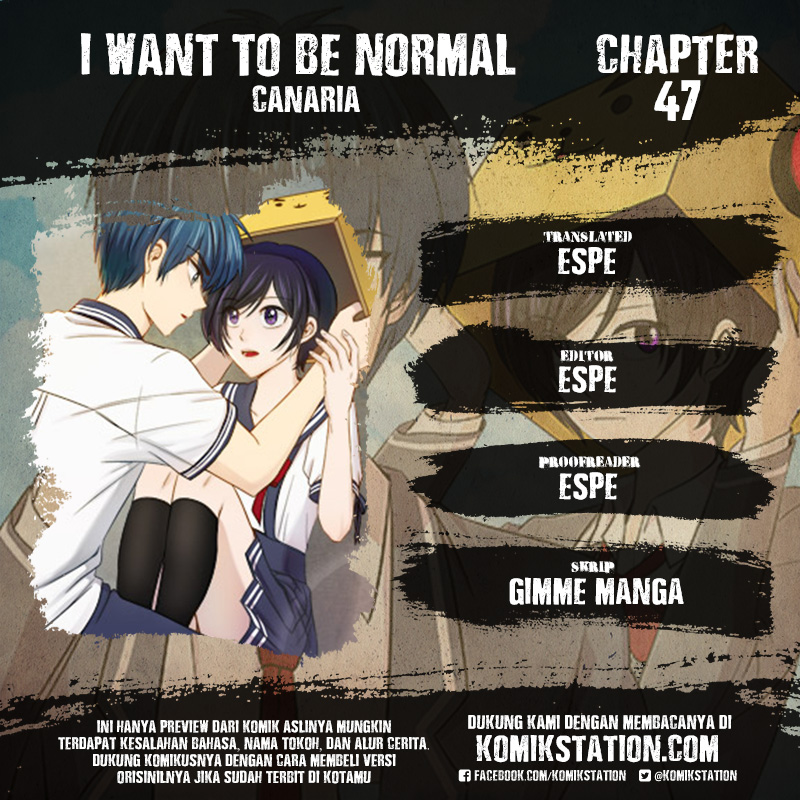I want to be normal Chapter 47