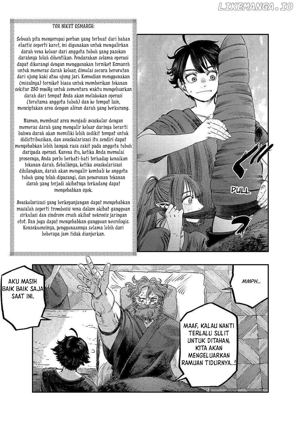 Koudou ni Hattatsu Shita Igaku wa Mahou to Kubetsu ga Tsukanai Chapter 33