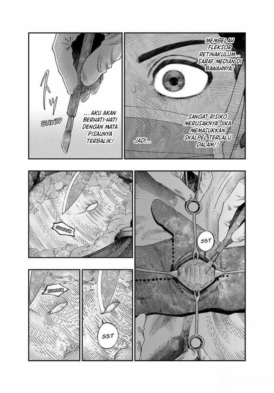 Koudou ni Hattatsu Shita Igaku wa Mahou to Kubetsu ga Tsukanai Chapter 34