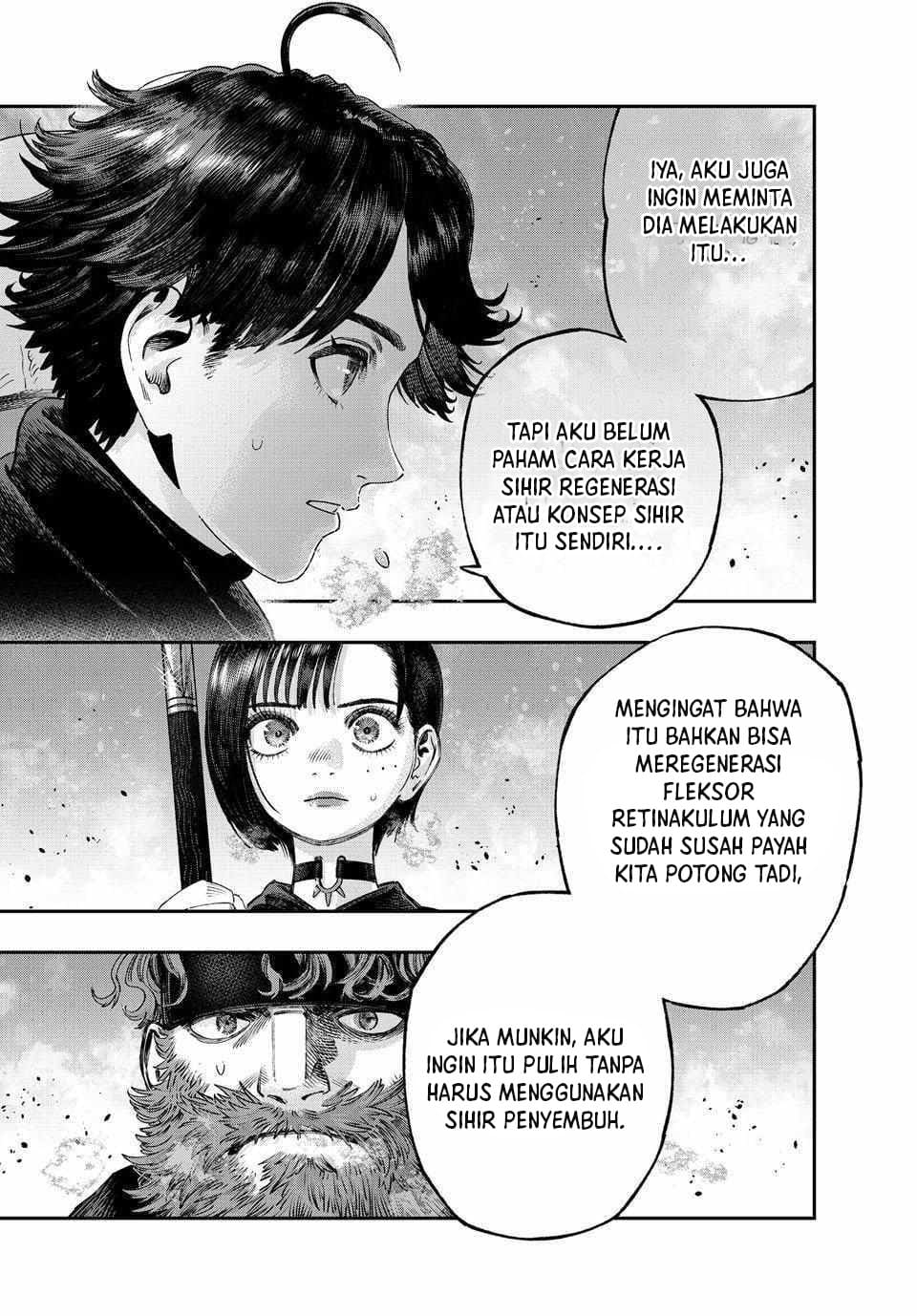 Koudou ni Hattatsu Shita Igaku wa Mahou to Kubetsu ga Tsukanai Chapter 34