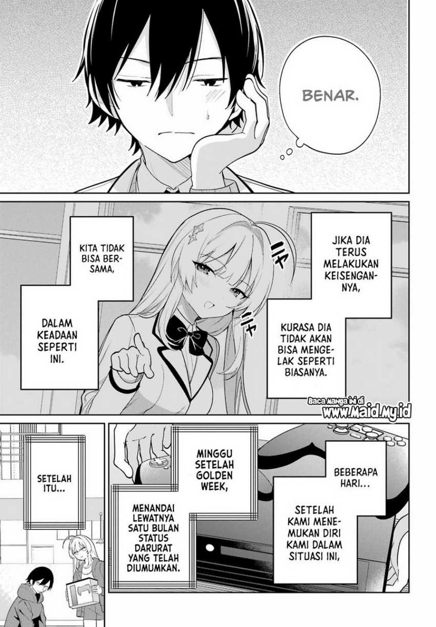 Remote Jugyou ni Nattara Class 1 no Bishoujo to Doukyo Suru Koto ni Natta Chapter 09