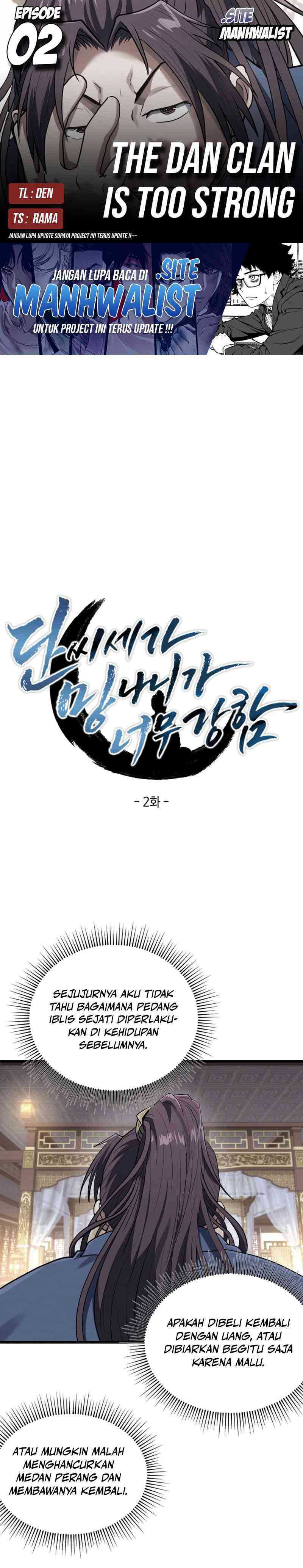 The Delinquent of the Dan Clan Is Too Strong Chapter 02