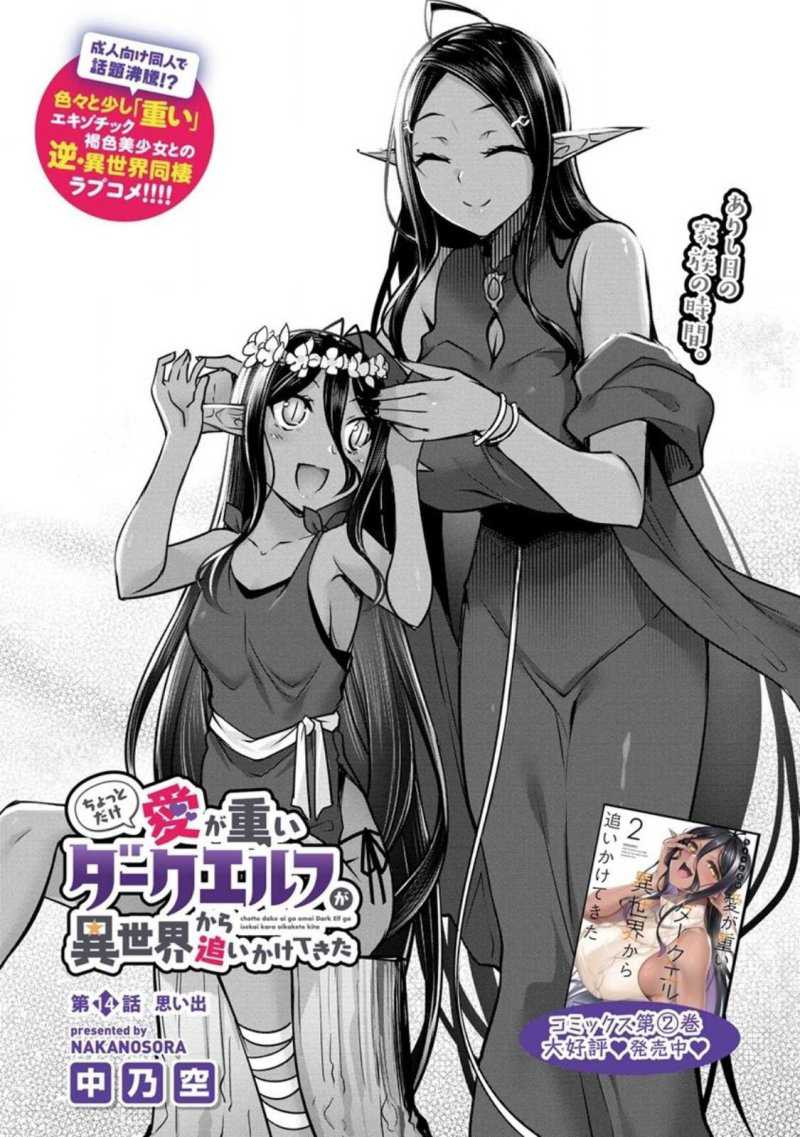 Chotto Dake ai ga Omoi Dark Elf ga Isekai Kara Oikakete Kita Chapter 14 page 3