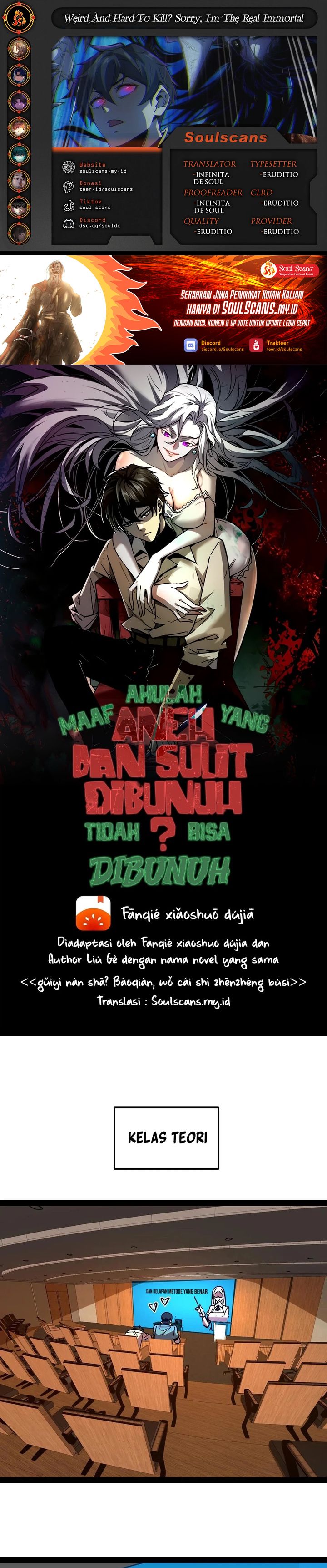 Weird and Hard to Kill? Sorry, I’m the Real Immortal Chapter 84 page 0