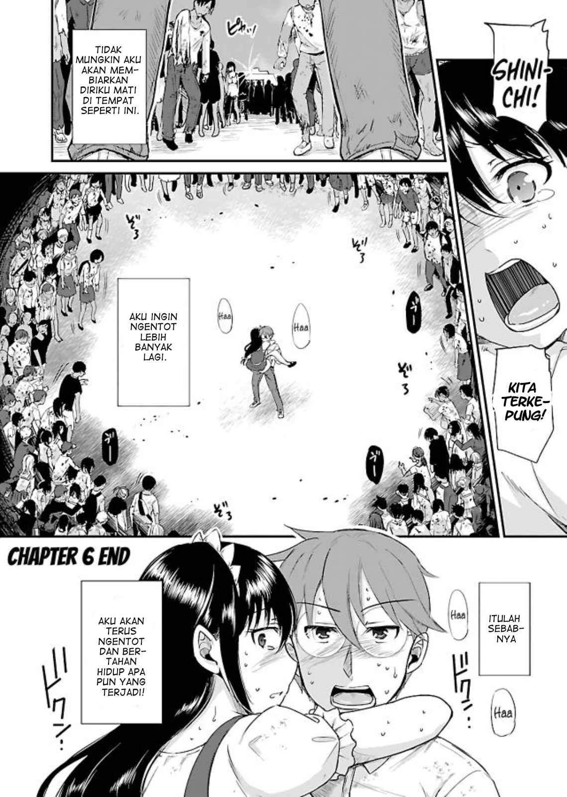 Zombie darake no Kono Sekai de wa Sex shinai to Ikinokorenai Chapter 6