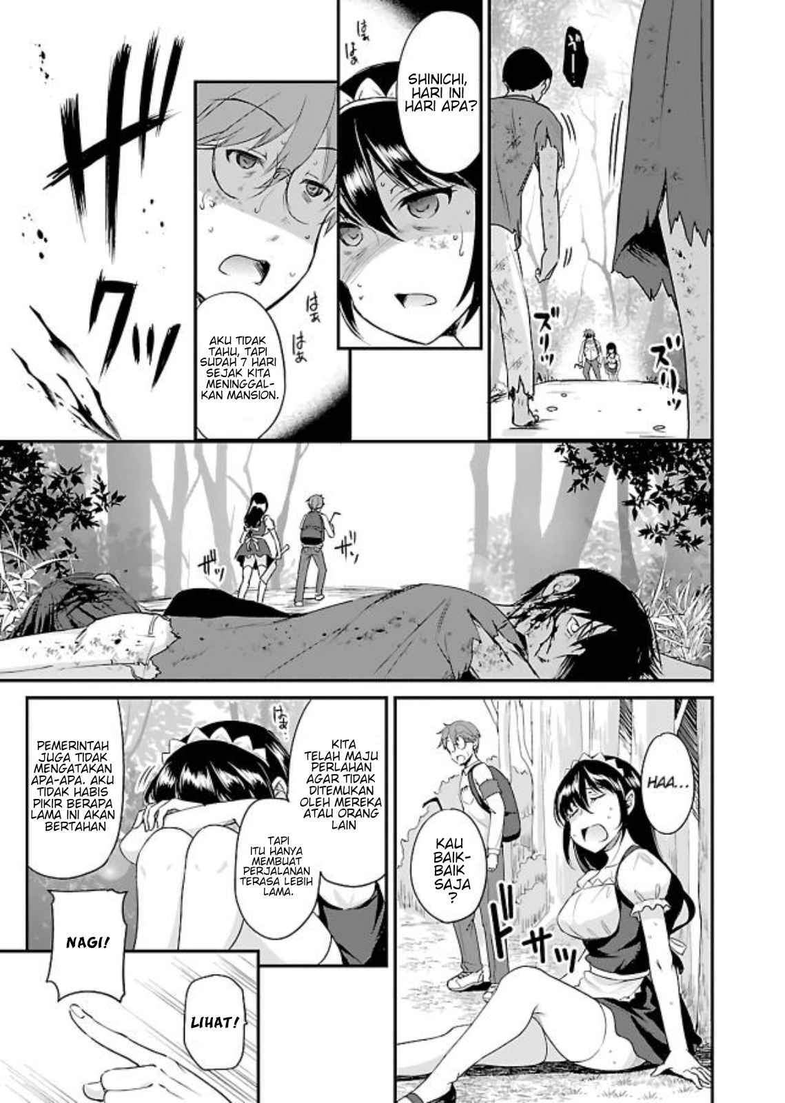 Zombie darake no Kono Sekai de wa Sex shinai to Ikinokorenai Chapter 6
