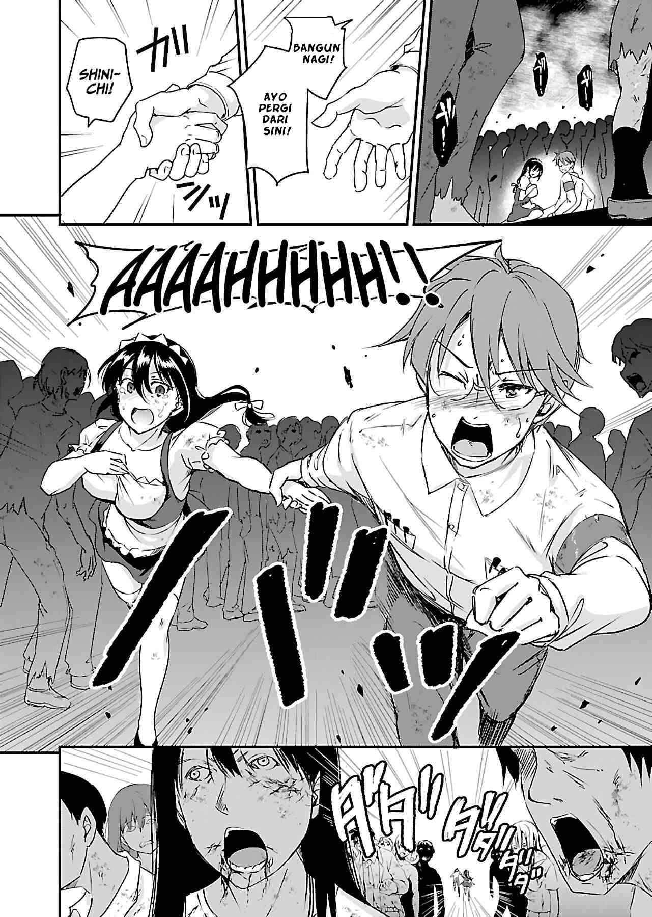 Zombie darake no Kono Sekai de wa Sex shinai to Ikinokorenai Chapter 7