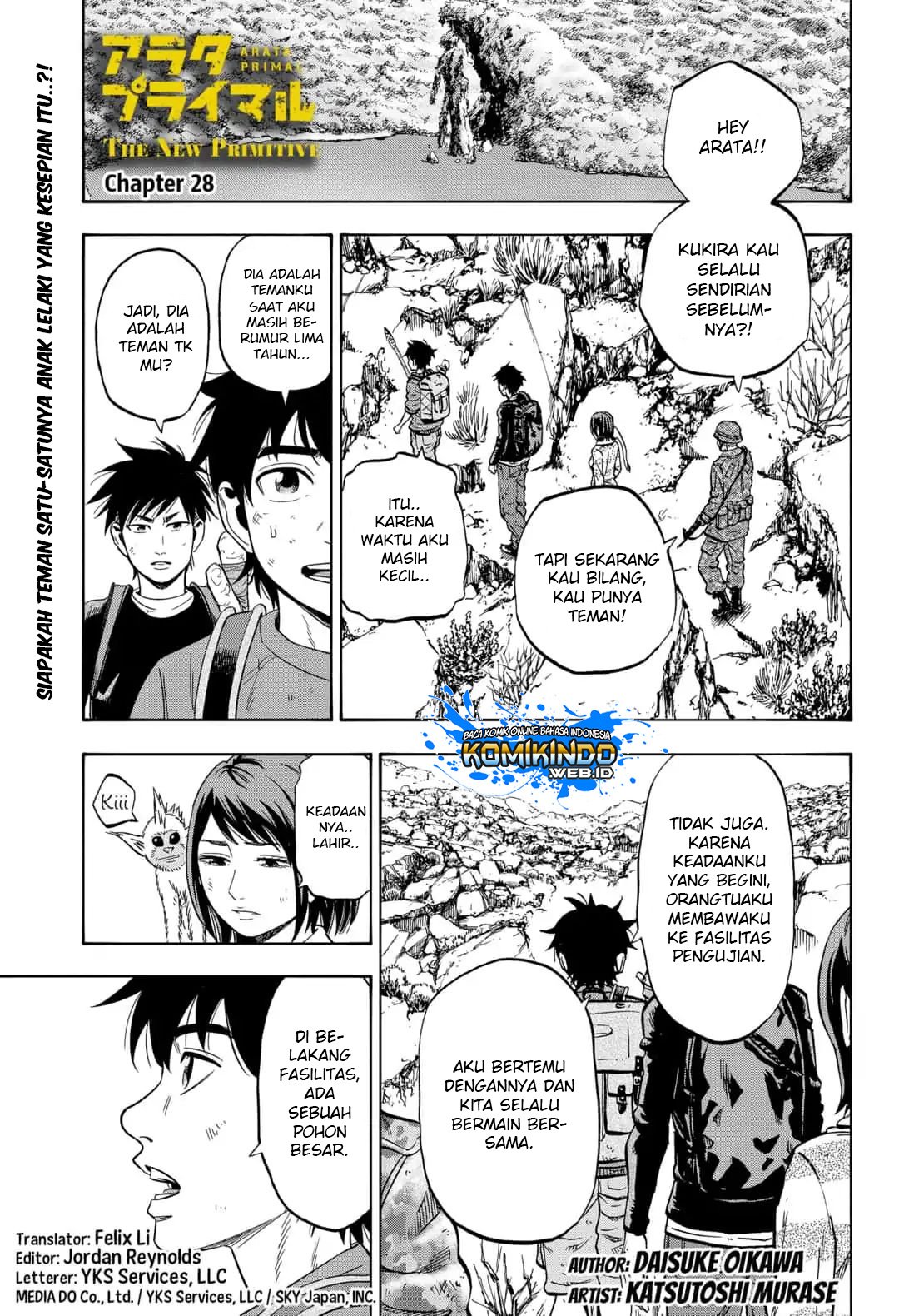 Arata Primal: The New Primitive Chapter 28