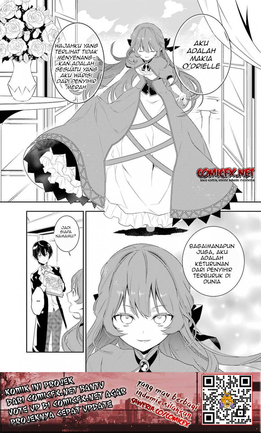 Maydare Tensei Monogatari: Kono Sekai de Ichiban Warui Majo Chapter 01.3