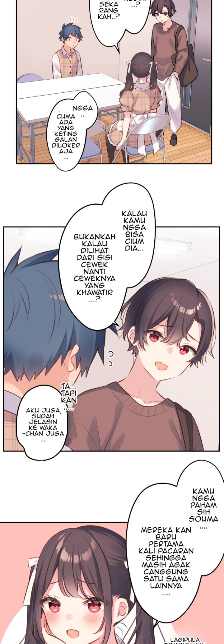 Waka-chan Is Flirty Again Chapter 95