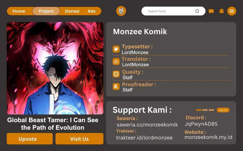 Global Beast Tamer: I Can See the Path of Evolution Chapter 19