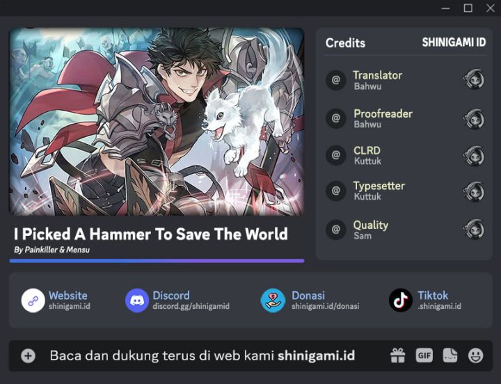I Picked A Hammer To Save The World Chapter 23