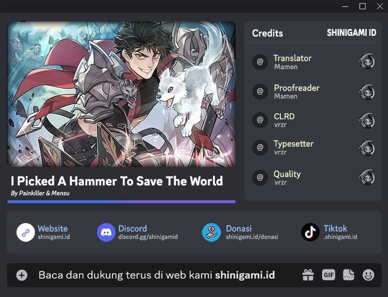 I Picked A Hammer To Save The World Chapter 42
