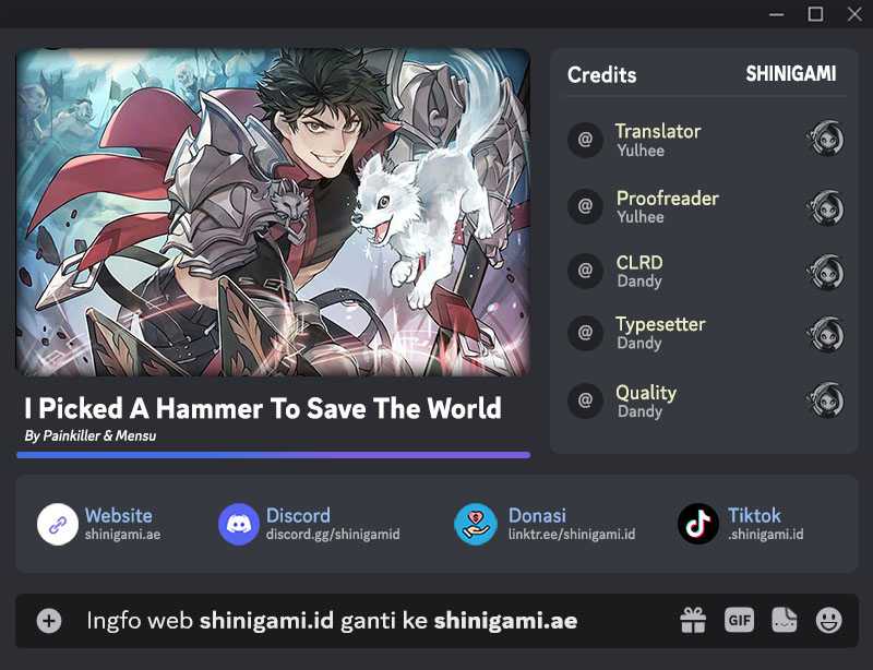 I Picked A Hammer To Save The World Chapter 44