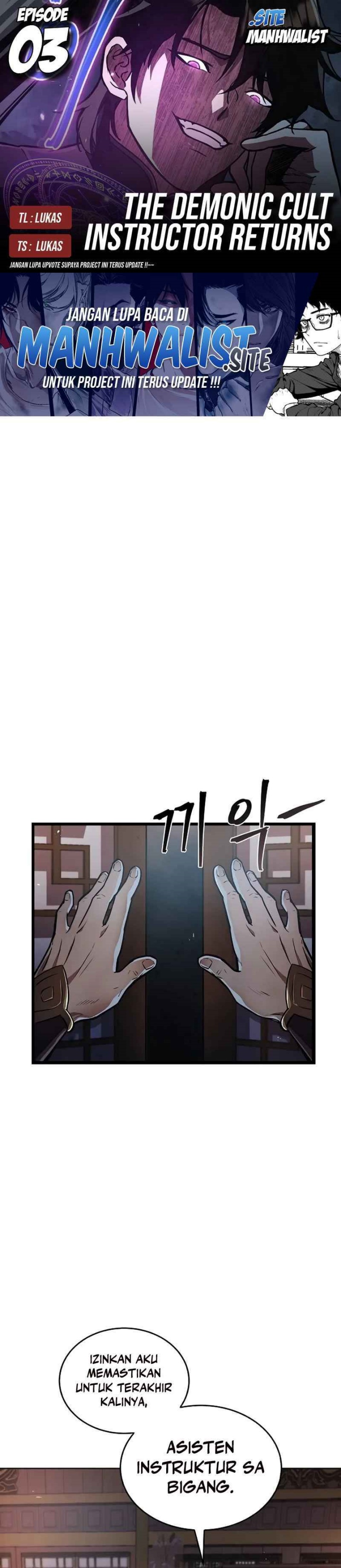The Demonic Cult Instructor Returns Chapter 03