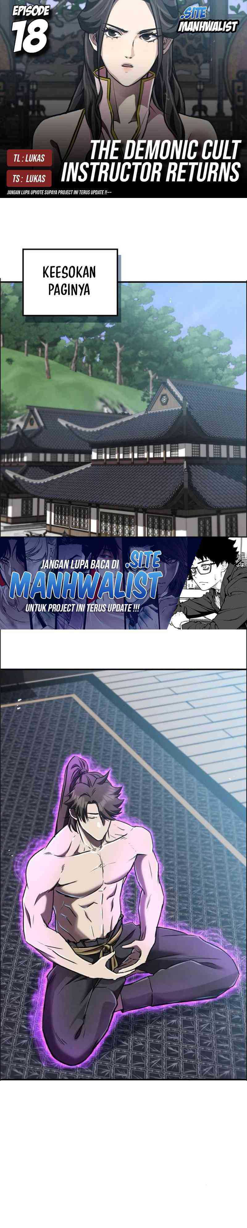 The Demonic Cult Instructor Returns Chapter 18