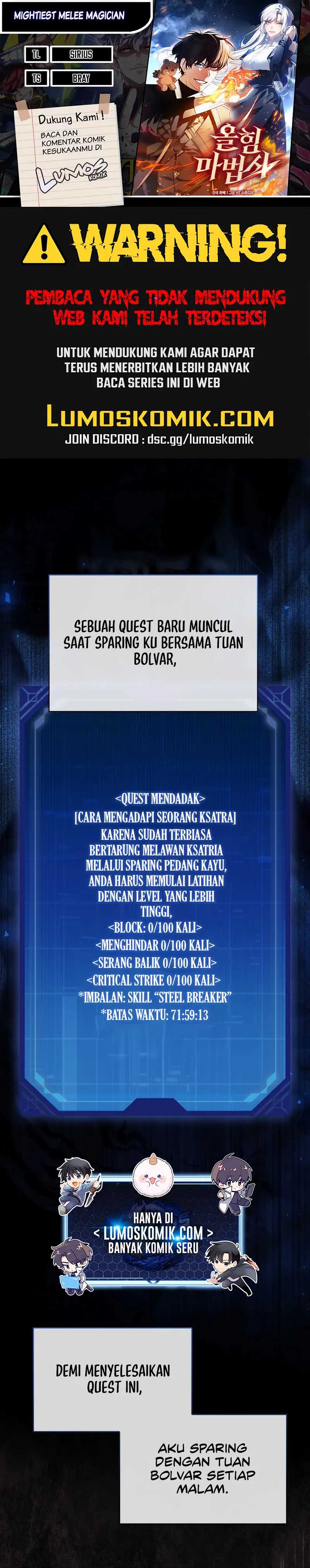 Mightiest Melee Magician Chapter 48