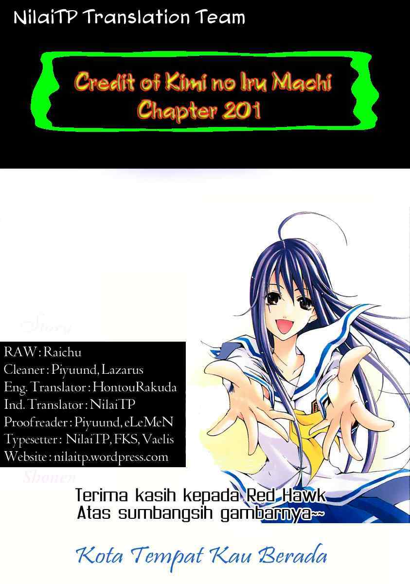 Kimi no Iru Machi Chapter 201