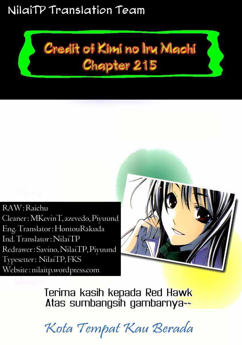 Kimi no Iru Machi Chapter 215