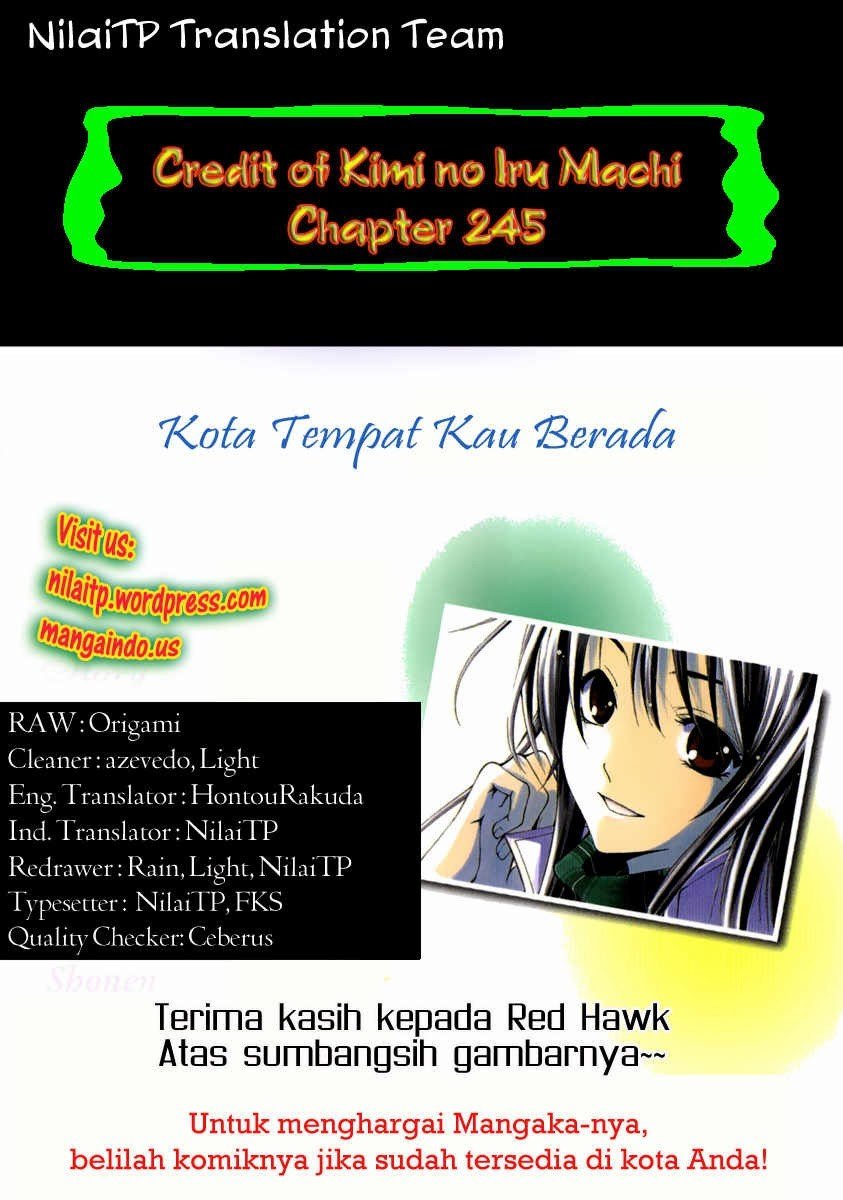 Kimi no Iru Machi Chapter 245