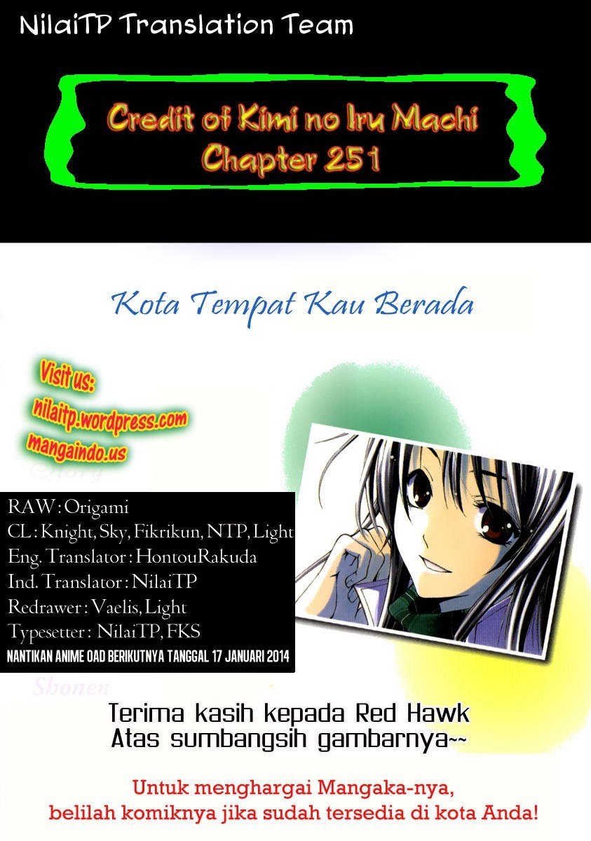 Kimi no Iru Machi Chapter 251
