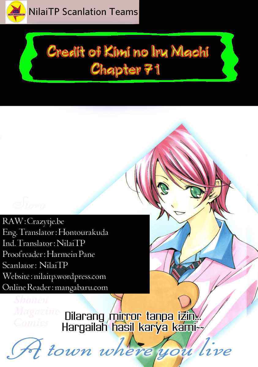 Kimi no Iru Machi Chapter 71