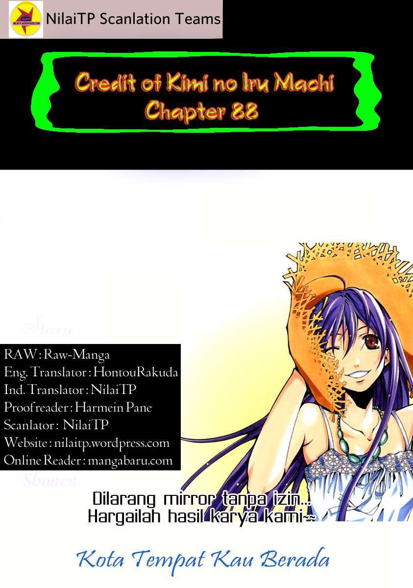 Kimi no Iru Machi Chapter 88