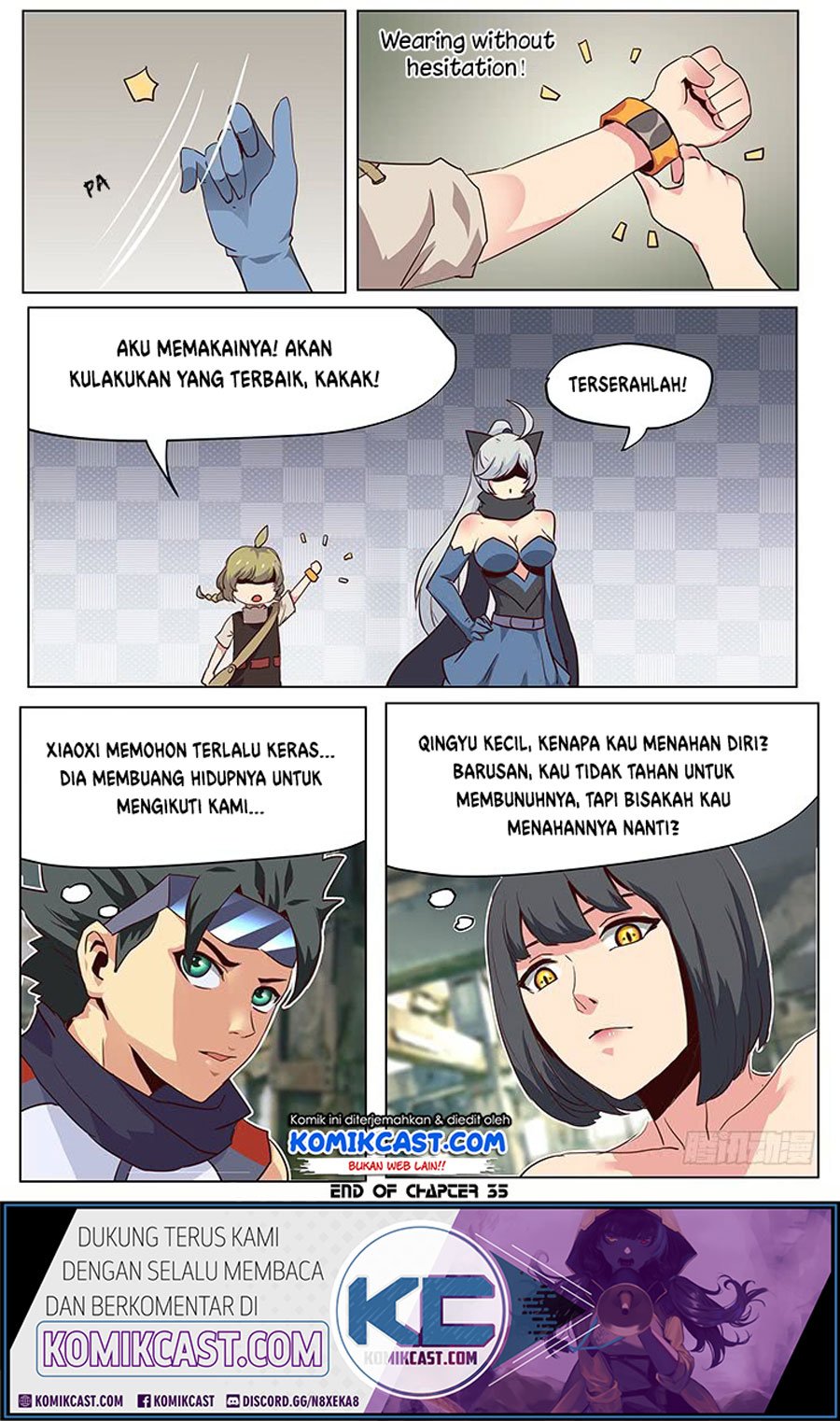 Girl and Science Chapter 35