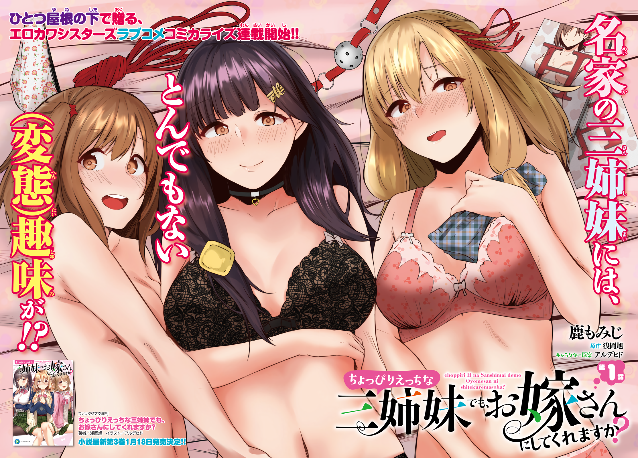 Could You Turn Three Perverted Sisters Into Fine Brides? Chapter 01