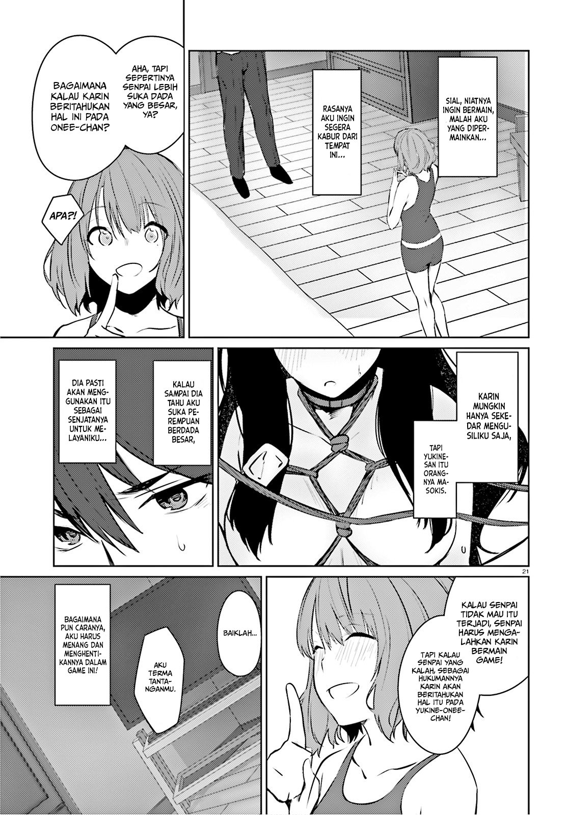 Could You Turn Three Perverted Sisters Into Fine Brides? Chapter 05