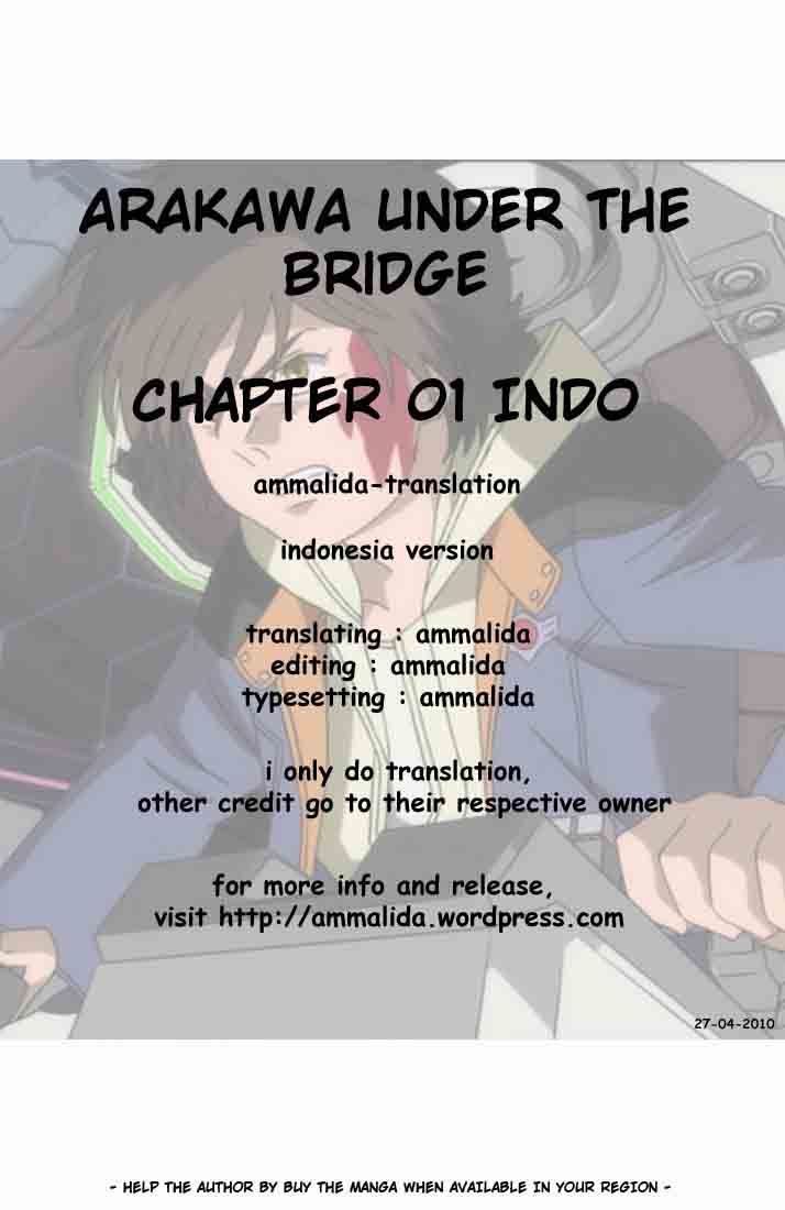 Arakawa Under the Bridge Chapter 1