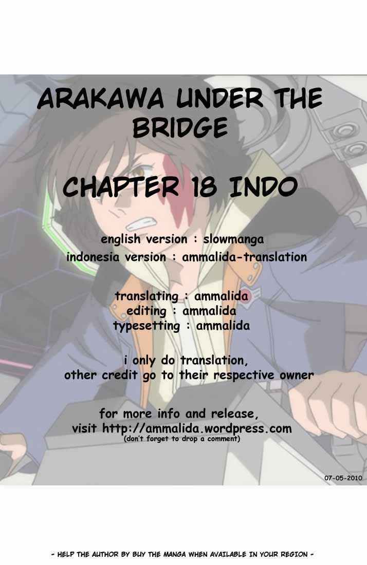 Arakawa Under the Bridge Chapter 18