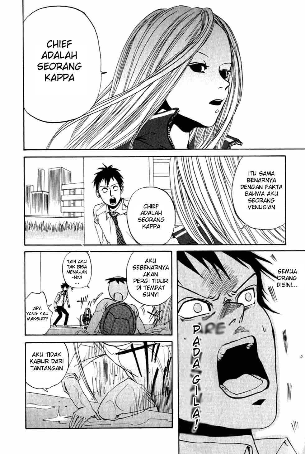 Arakawa Under the Bridge Chapter 6 page 1