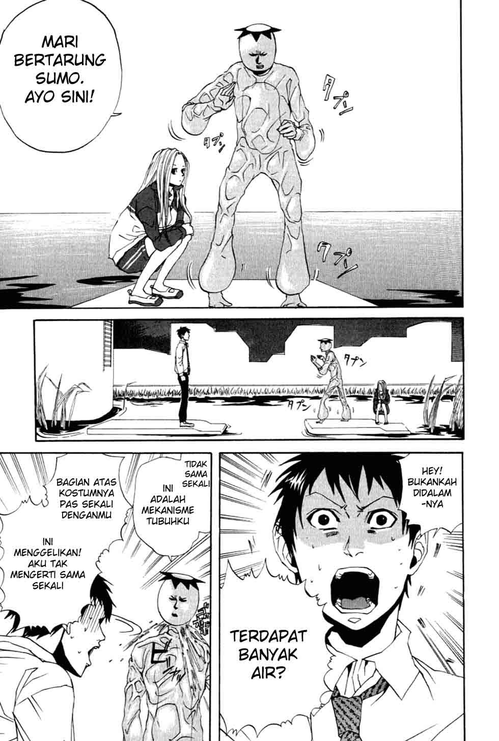 Arakawa Under the Bridge Chapter 6 page 2