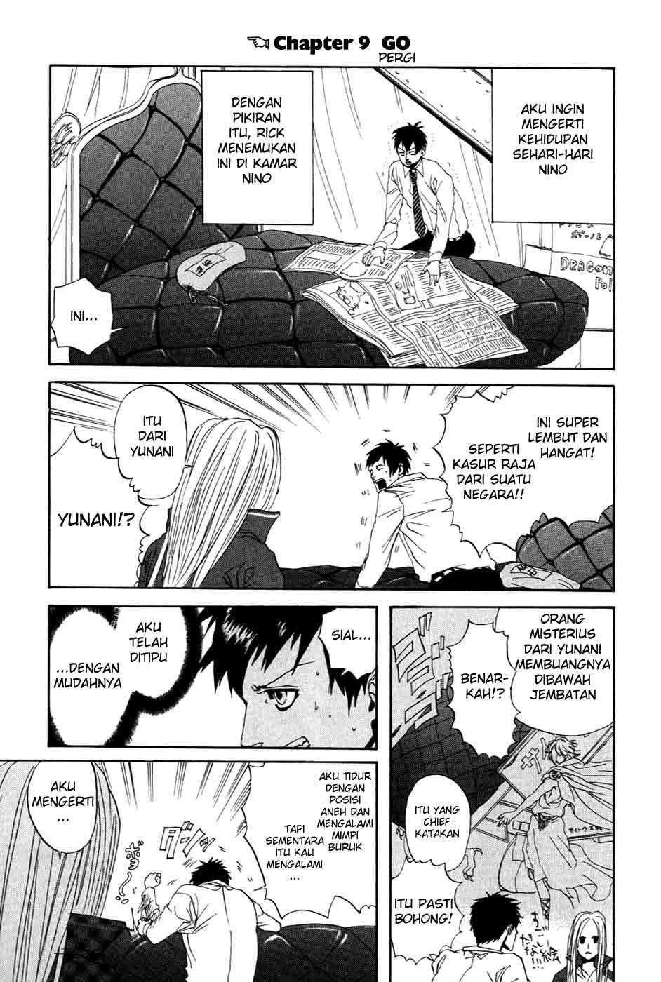 Arakawa Under the Bridge Chapter 9