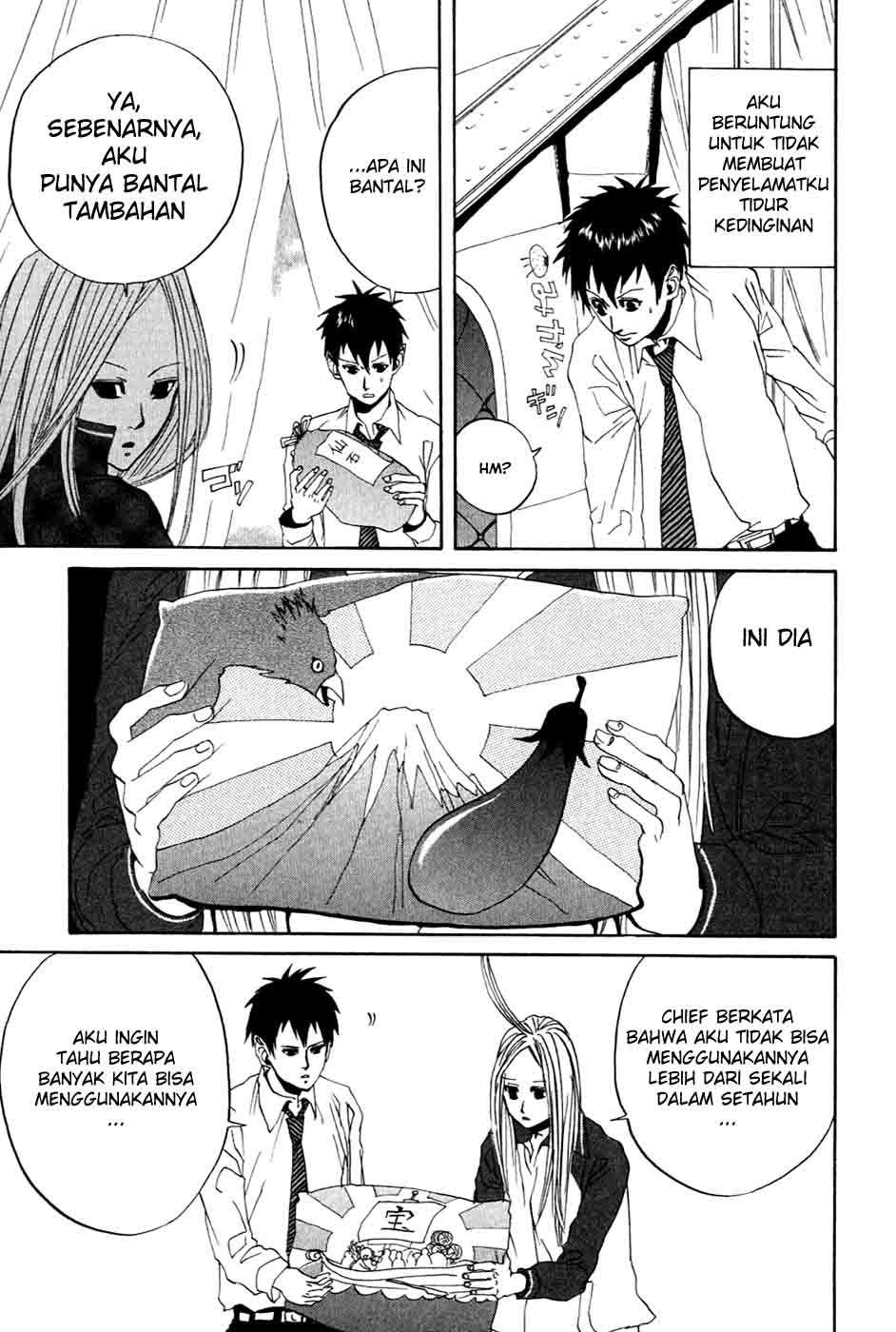 Arakawa Under the Bridge Chapter 9